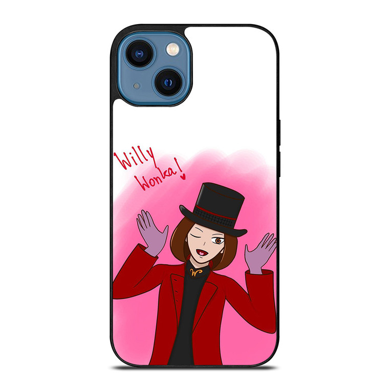 WILLY WONKA TIKTOK GUY ART  iPhone 14 Case Cover