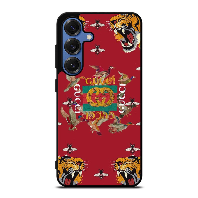GUCCI LOGO TIGER BEE ICON Samsung Galaxy S25 Case Cover GUCCI LOGO TIGER BEE ICON Samsung Galaxy S25 Case Cover
