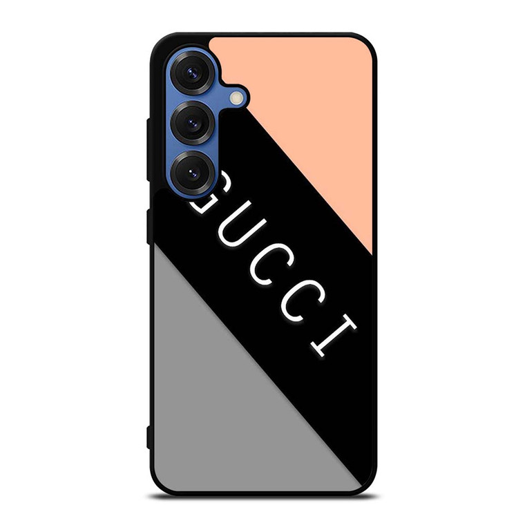 GUCCI LUXURY SLICED LOGO Samsung Galaxy S25 Case Cover GUCCI LUXURY SLICED LOGO Samsung Galaxy S25 Case Cover
