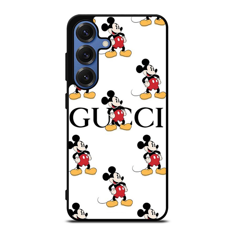 GUCCI MICKEY MOUSE DISNEY PATTERN Samsung Galaxy S25 Case Cover