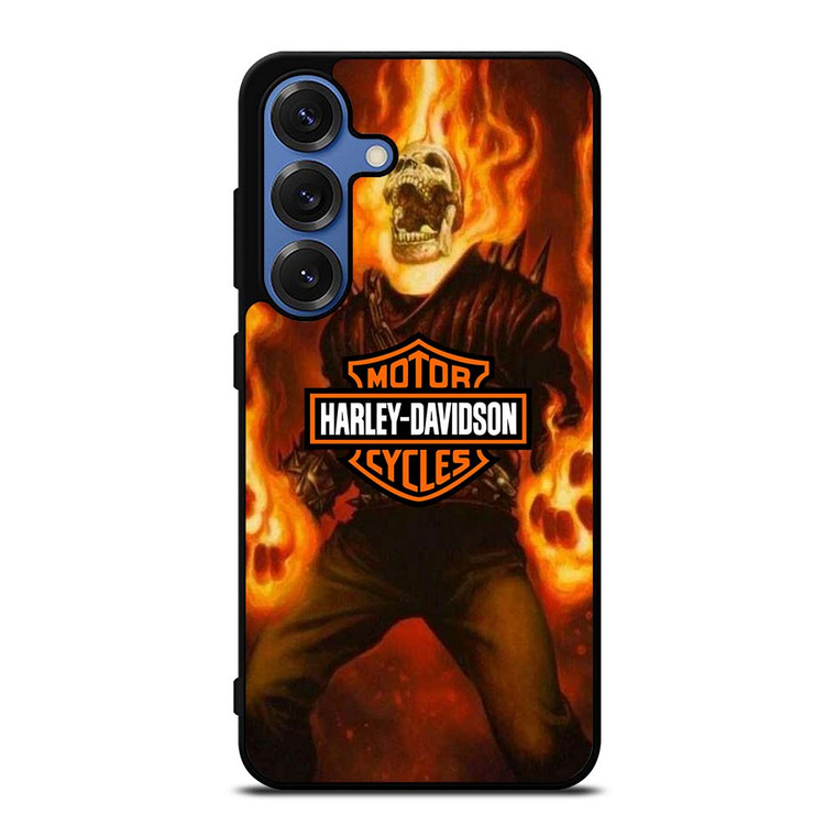 HARLEY DAVIDSON GHOST RIDER Samsung Galaxy S25 Case Cover HARLEY DAVIDSON GHOST RIDER Samsung Galaxy S25 Case Cover