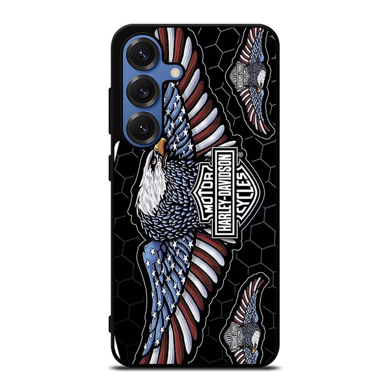 HARLEY DAVIDSON MOTORCYCLE LOGO EAGLE Samsung Galaxy S25 Case Cover HARLEY DAVIDSON MOTORCYCLE LOGO EAGLE Samsung Galaxy S25 Case Cover