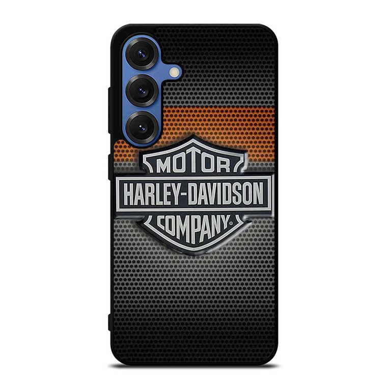 HARLEY DAVIDSON MOTORCYCLES COMPANY METAL LOGO Samsung Galaxy S25 Case Cover HARLEY DAVIDSON MOTORCYCLES COMPANY METAL LOGO Samsung Galaxy S25 Case Cover