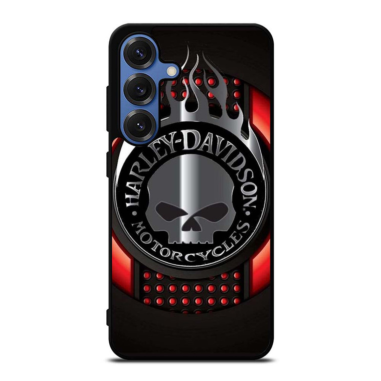 HARLEY DAVIDSON MOTORCYCLES COMPANY SKULL LOGO Samsung Galaxy S25 Case Cover HARLEY DAVIDSON MOTORCYCLES COMPANY SKULL LOGO Samsung Galaxy S25 Case Cover
