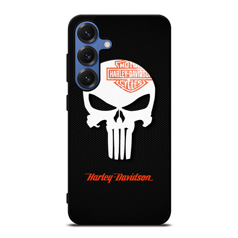 HARLEY DAVIDSON THE PUNISHER LOGO Samsung Galaxy S25 Case Cover HARLEY DAVIDSON THE PUNISHER LOGO Samsung Galaxy S25 Case Cover