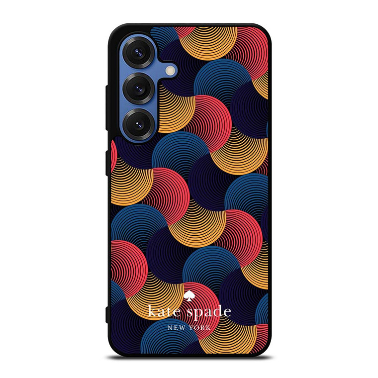 KATE SPADE NEW YORK CIRCULAR COLORFUL PATTERN Samsung Galaxy S25 Case Cover KATE SPADE NEW YORK CIRCULAR COLORFUL PATTERN Samsung Galaxy S25 Case Cover