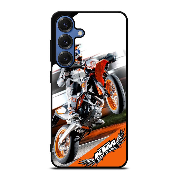 KTM READY TO RACE 3 Samsung Galaxy S25 Case Cover KTM READY TO RACE 3 Samsung Galaxy S25 Case Cover