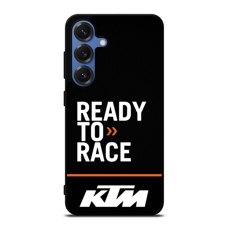 KTM READY TO RACE CARBON Samsung Galaxy S25 Case Cover