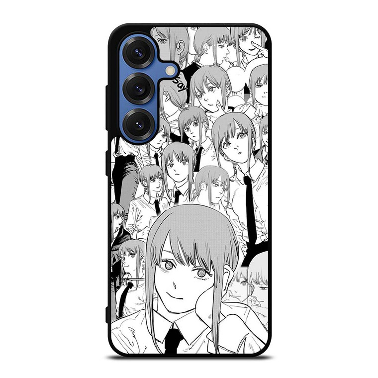MAKIMA CHAINSAW MAN COLLAGE Samsung Galaxy S25 Case Cover