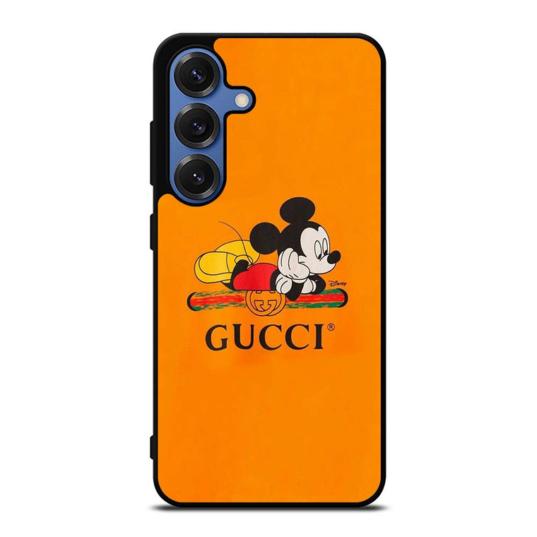 MICKEY MOUSE DISNEY X GUCCI LOGO Samsung Galaxy S25 Case Cover MICKEY MOUSE DISNEY X GUCCI LOGO Samsung Galaxy S25 Case Cover