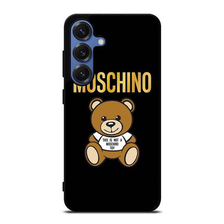 MOSCHINO BEAR LOGO Samsung Galaxy S25 Case Cover
