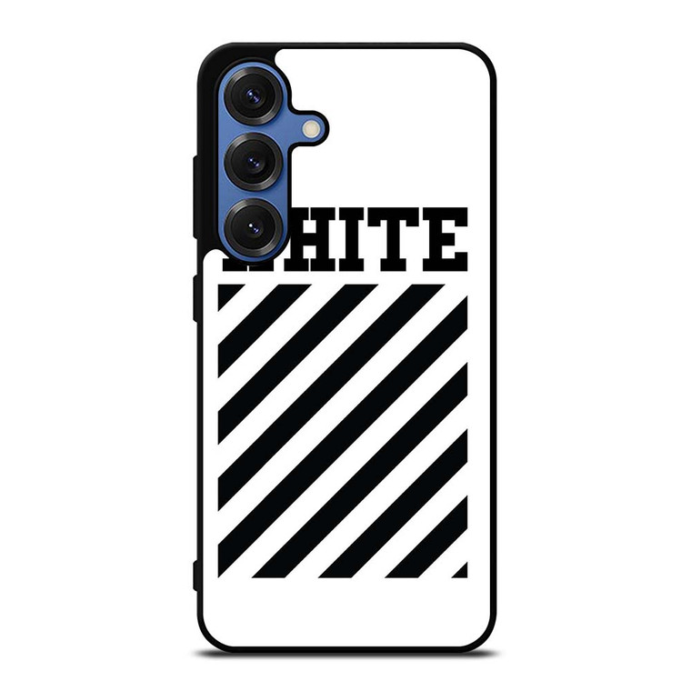OFF WHITE LOGO Samsung Galaxy S25 Case Cover