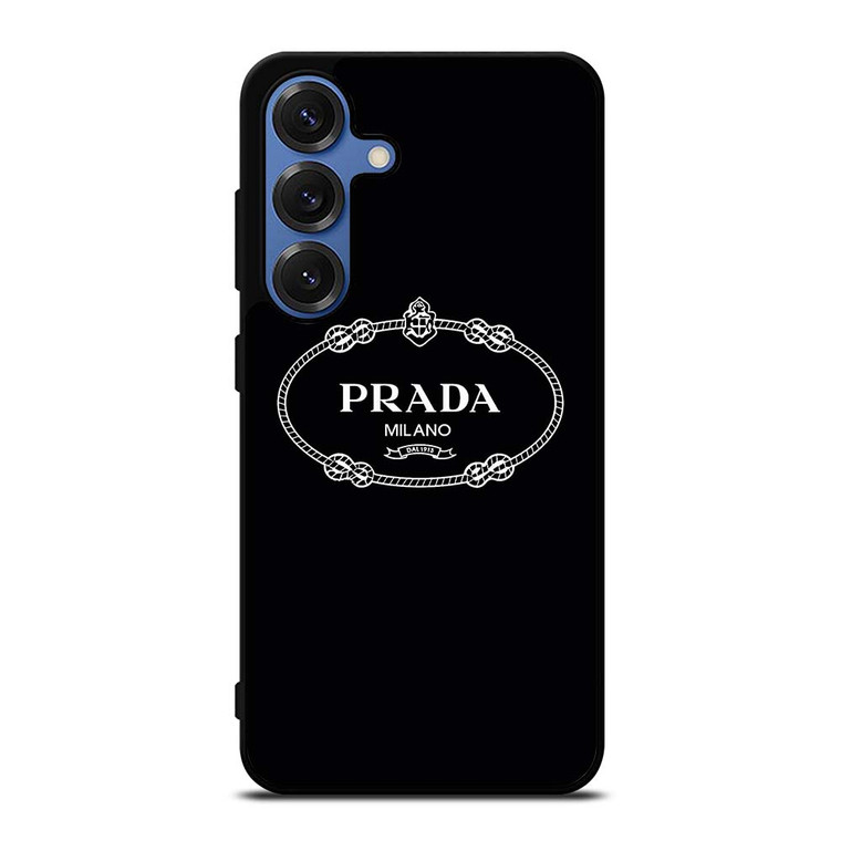 PRADA MILANO 1913 LOGO Samsung Galaxy S25 Case Cover