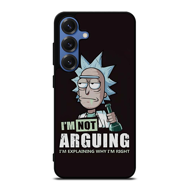 RICK AND MORTY NOT ARGUING Samsung Galaxy S25 Case Cover