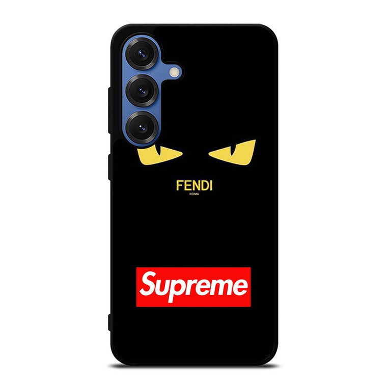 SUPREME FENDI EYES Samsung Galaxy S25 Case Cover
