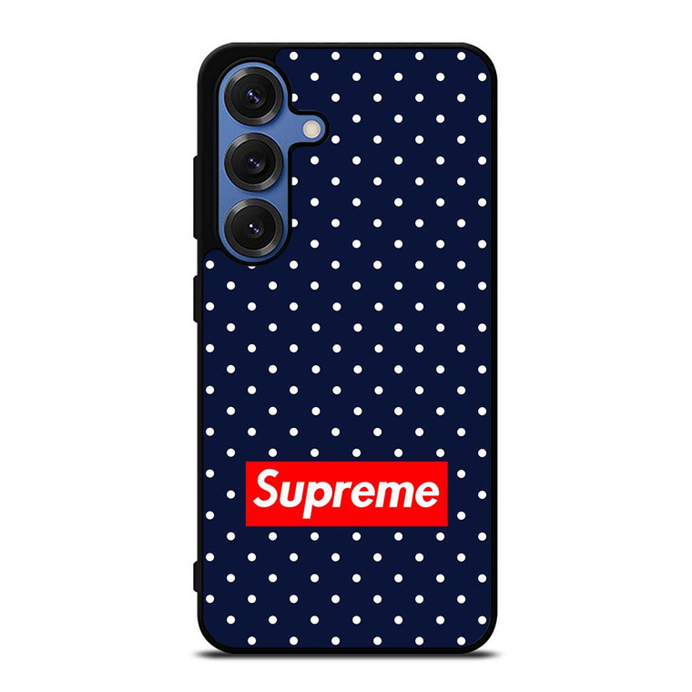 SUPREME FLORAL POLKADOTS Samsung Galaxy S25 Case Cover