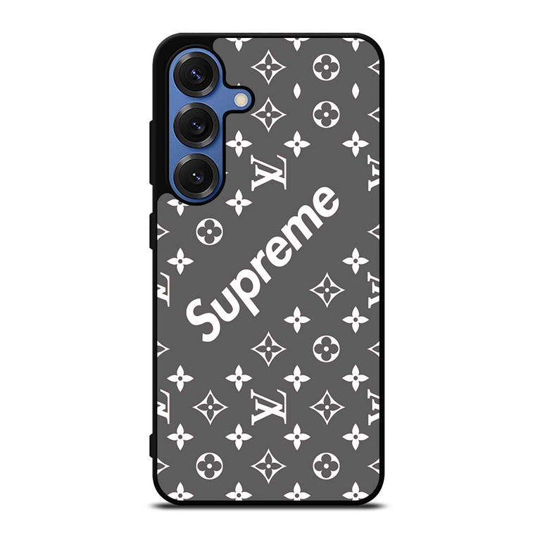 SUPREME GREY PATTREN Samsung Galaxy S25 Case Cover