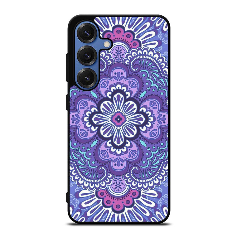 VERA BRADLEY LILAC TAPESTRY Samsung Galaxy S25 Case Cover