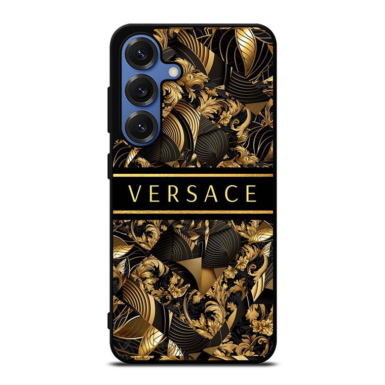 VERSACE LOGO COLLAGE ART Samsung Galaxy S25 Case Cover