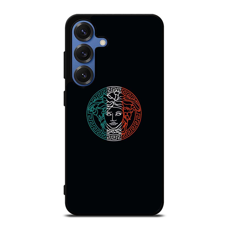 VERSACE LOGO ITALY Samsung Galaxy S25 Case Cover