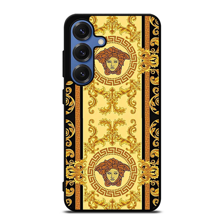 VERSACE MEDUSA GOLD ICON Samsung Galaxy S25 Case Cover