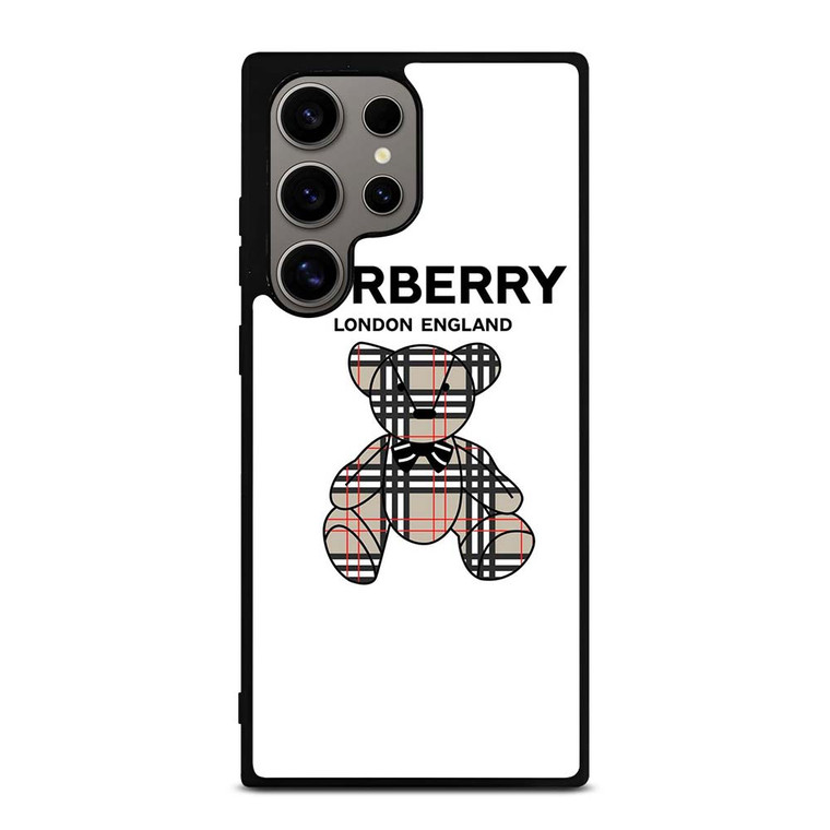 BURBERRY LONDON LOGO BEAR Samsung Galaxy S24 Ultra Case Cover