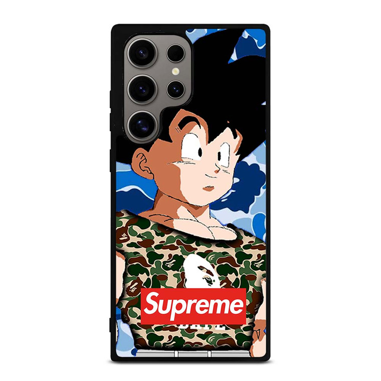CAMO GOHAN BAPE SUPREME Samsung Galaxy S24 Ultra Case Cover