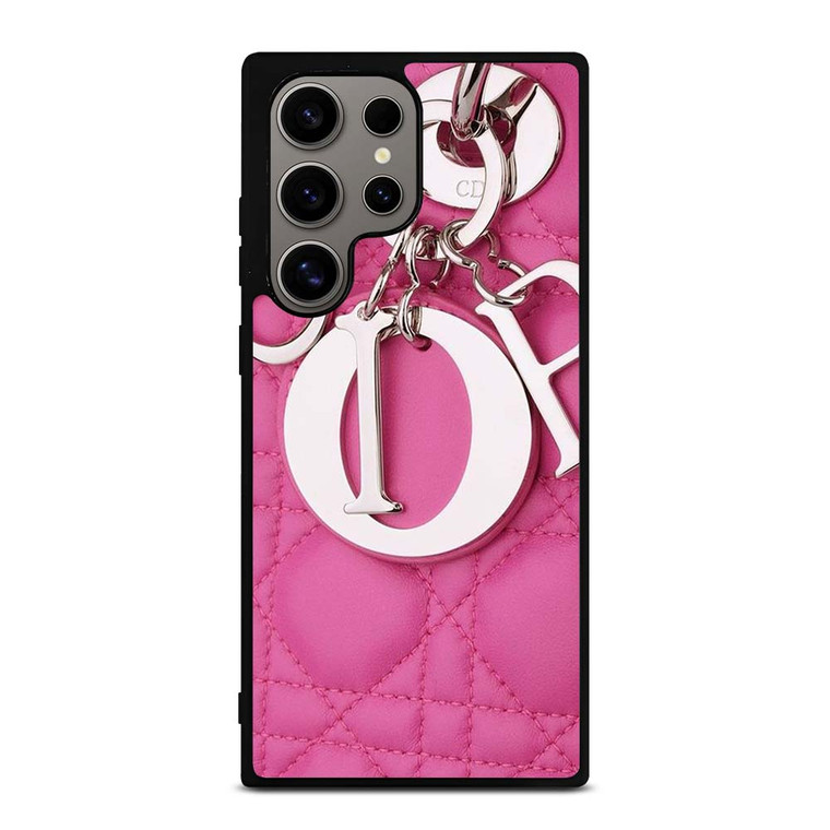 CHRISTIAN DIOR LOGO EMBLEM PINK Samsung Galaxy S24 Ultra Case Cover