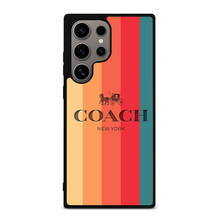 COACH NEW YORK ICON STRIPE Samsung Galaxy S24 Ultra Case Cover COACH NEW YORK ICON STRIPE Samsung Galaxy S24 Ultra Case Cover
