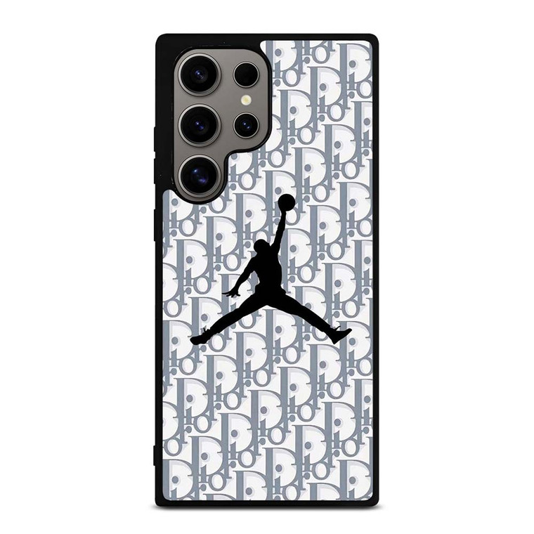 DIOR X AIR JORDAN LOGO Samsung Galaxy S24 Ultra Case Cover DIOR X AIR JORDAN LOGO Samsung Galaxy S24 Ultra Case Cover