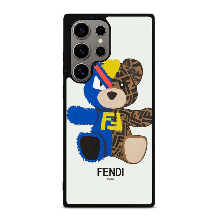 FENDI ROMA LOGO BEAR ICON Samsung Galaxy S24 Ultra Case Cover