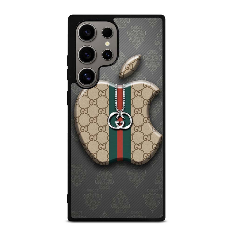 GUCCI APPLE LOGO Samsung Galaxy S24 Ultra Case Cover GUCCI APPLE LOGO Samsung Galaxy S24 Ultra Case Cover