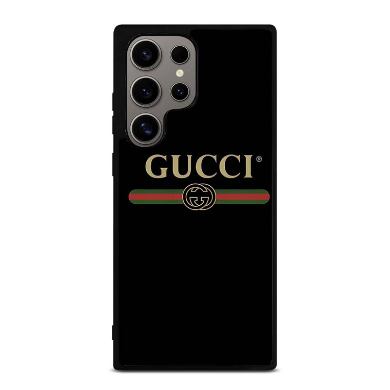 GUCCI BLACK LOGO Samsung Galaxy S24 Ultra Case Cover GUCCI BLACK LOGO Samsung Galaxy S24 Ultra Case Cover