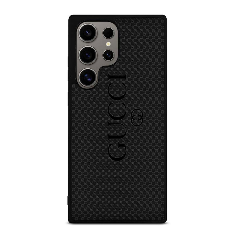 GUCCI BLACK PATTERN LOGO ICON Samsung Galaxy S24 Ultra Case Cover GUCCI BLACK PATTERN LOGO ICON Samsung Galaxy S24 Ultra Case Cover