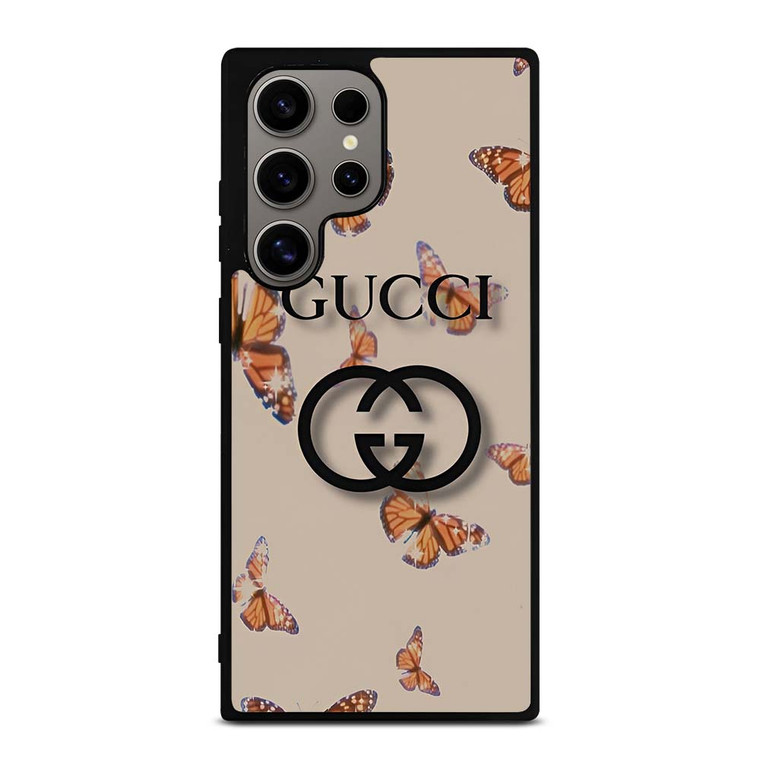 GUCCI LOGO BUTTERFLIES Samsung Galaxy S24 Ultra Case Cover GUCCI LOGO BUTTERFLIES Samsung Galaxy S24 Ultra Case Cover