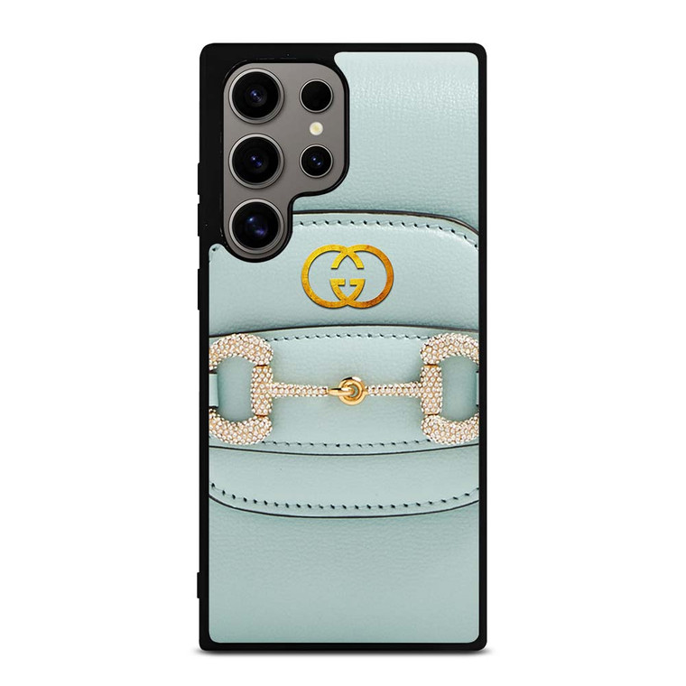 GUCCI LOGO LIGHT BLUE Samsung Galaxy S24 Ultra Case Cover GUCCI LOGO LIGHT BLUE Samsung Galaxy S24 Ultra Case Cover