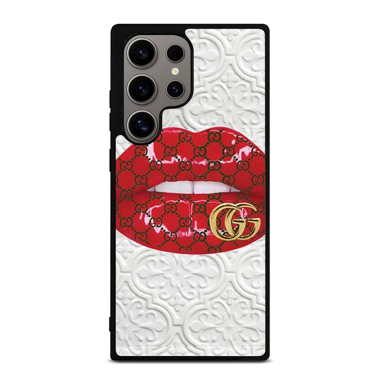 GUCCI LOGO LIPS ICON Samsung Galaxy S24 Ultra Case Cover GUCCI LOGO LIPS ICON Samsung Galaxy S24 Ultra Case Cover