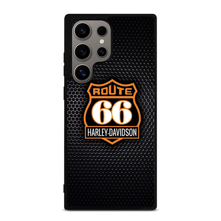 HARLEY DAVIDSON ROUTE 66 LOGO BADGE Samsung Galaxy S24 Ultra Case Cover HARLEY DAVIDSON ROUTE 66 LOGO BADGE Samsung Galaxy S24 Ultra Case Cover