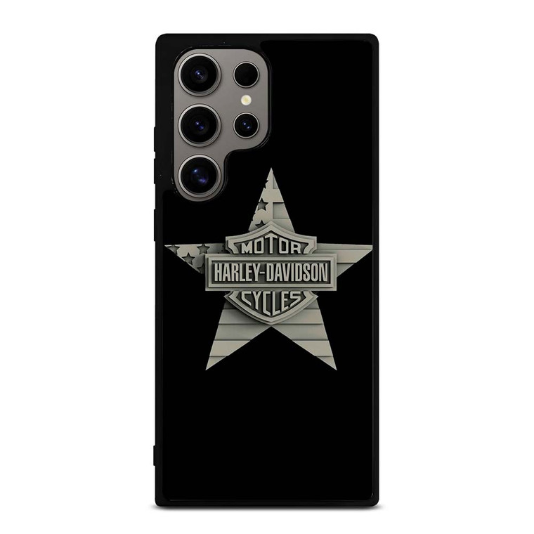 HARLEY DAVIDSON WOODEN STAR LOGO Samsung Galaxy S24 Ultra Case Cover HARLEY DAVIDSON WOODEN STAR LOGO Samsung Galaxy S24 Ultra Case Cover