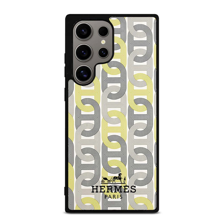 HERMES PARIS LOGO PATTERN Samsung Galaxy S24 Ultra Case Cover HERMES PARIS LOGO PATTERN Samsung Galaxy S24 Ultra Case Cover