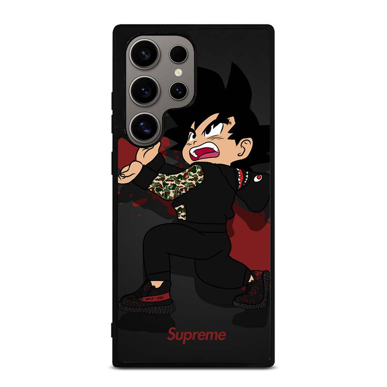 KIDS GOKU BAPE SUPREME Samsung Galaxy S24 Ultra Case Cover