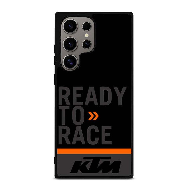 KTM READY TO RACE BLACK Samsung Galaxy S24 Ultra Case Cover KTM READY TO RACE BLACK Samsung Galaxy S24 Ultra Case Cover