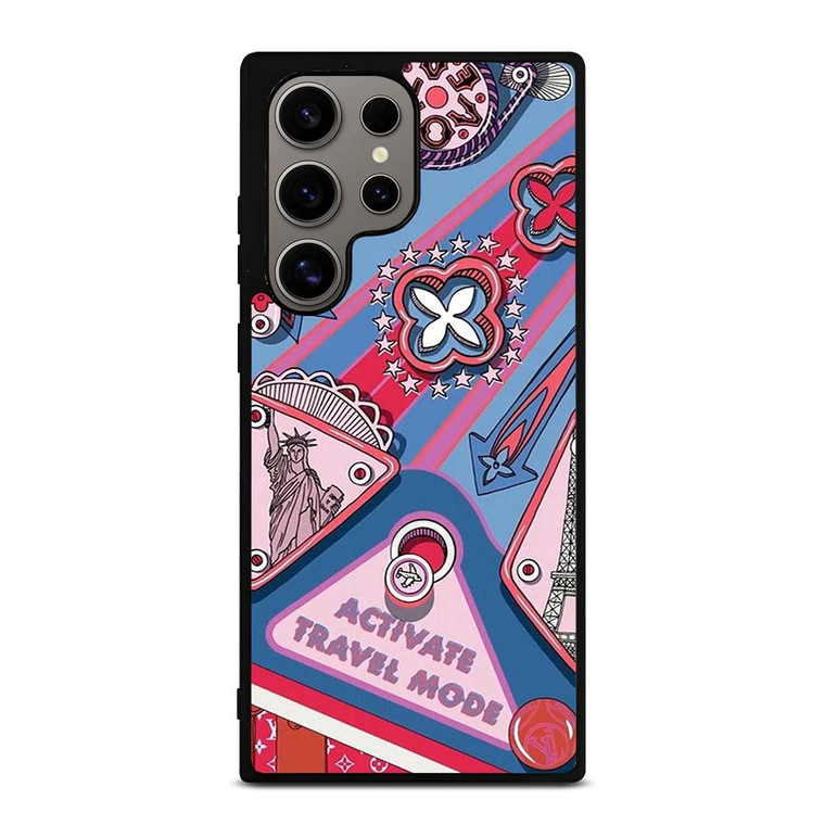 LOUIS VUITTON LOGO LV TRAVEL MODE Samsung Galaxy S24 Ultra Case Cover LOUIS VUITTON LOGO LV TRAVEL MODE Samsung Galaxy S24 Ultra Case Cover