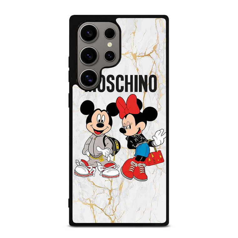 MOSCHINO MICKEY MINNIE MOUSE Samsung Galaxy S24 Ultra Case Cover