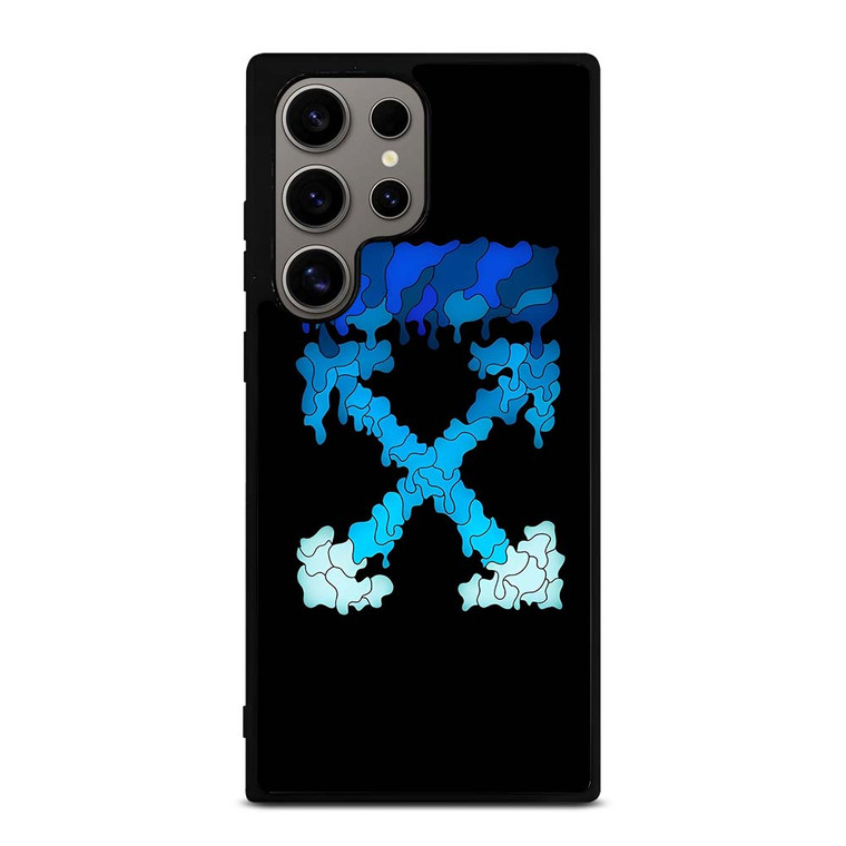 OFF WHITE LOGO MELTING Samsung Galaxy S24 Ultra Case Cover