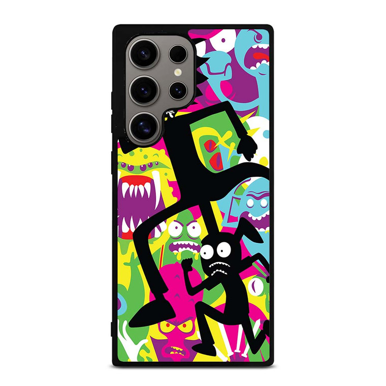 RICK AND MORTY COLORFUL ART Samsung Galaxy S24 Ultra Case Cover