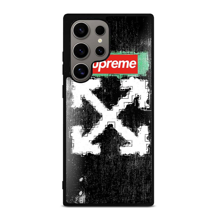 SUPREME OFF WHITE Samsung Galaxy S24 Ultra Case Cover