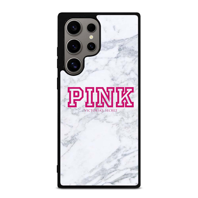 VICTORIA'S SECRET PINK MARBLE Samsung Galaxy S24 Ultra Case Cover