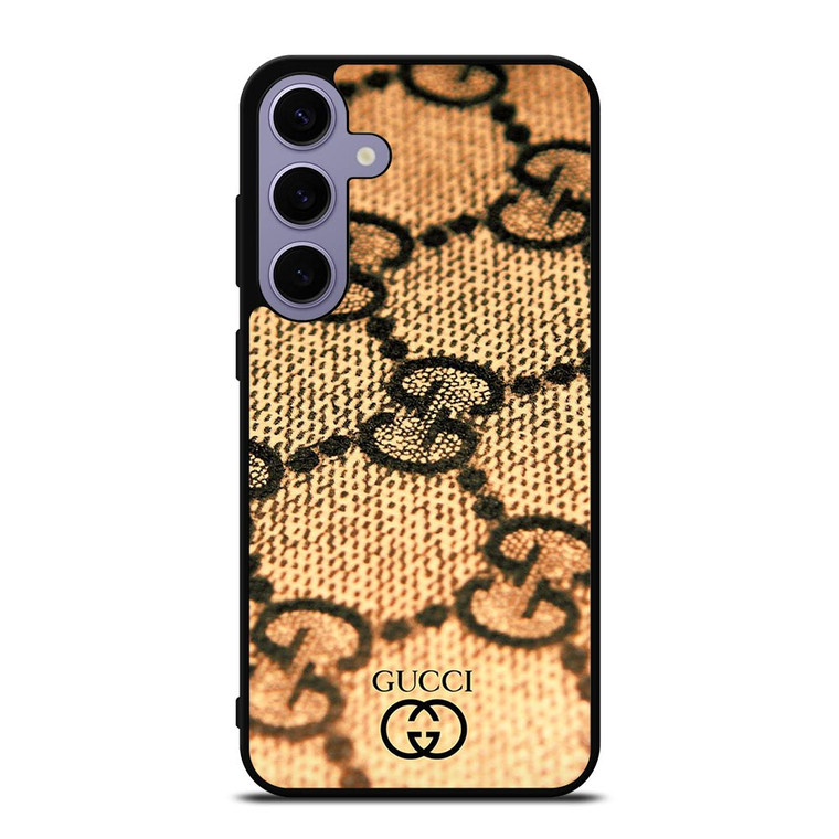 BROWN GUCCI LOGO PATTERN ART Samsung Galaxy S24 Plus Case Cover BROWN GUCCI LOGO PATTERN ART Samsung Galaxy S24 Plus Case Cover