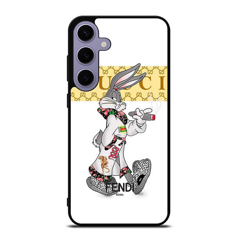 BUGS BUNNY GUCCI FENDI ROMA LOGO Samsung Galaxy S24 Plus Case Cover